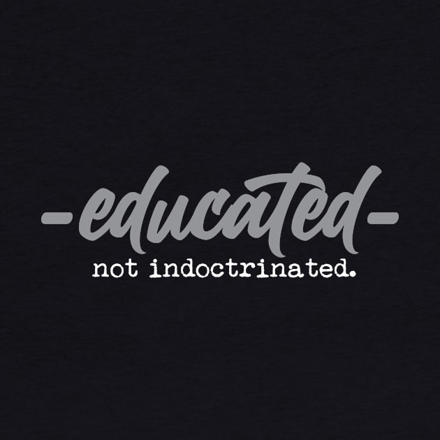 Educated Not Indoctrinated by Gestalt Imagery